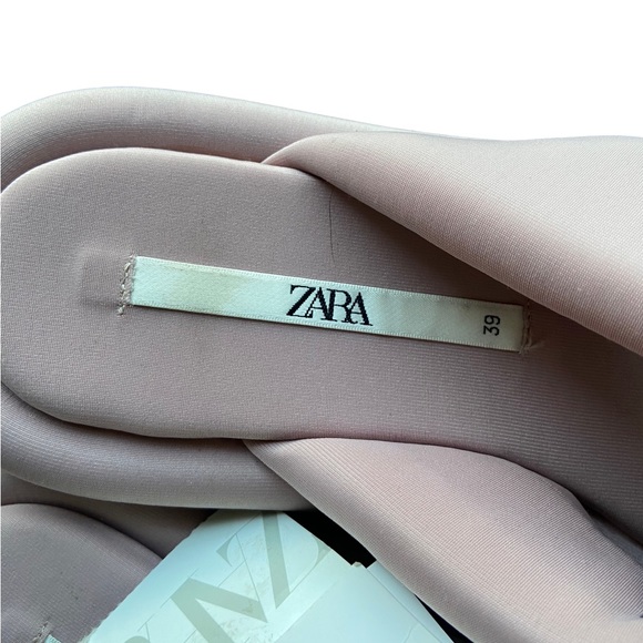 Zara Puff Slides Crisscrossed Sandals - Picture 11 of 13